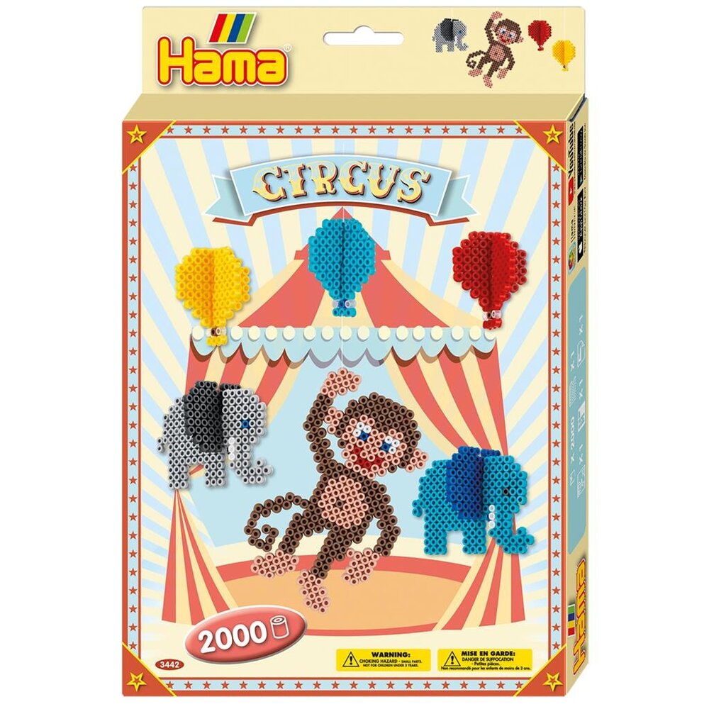 Hama Hama Circus Iron-on Beads 2000 pieces Hama Hama Circus Iron-on Beads 2000 pieces