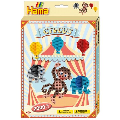 Hama Hama Circus Strijkkralen 2000 stuks