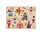 Houten Knopjes Puzzel Circus 9 onderdelen