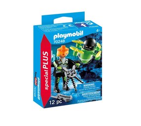 Playmobil Playmobil 70248 Special Plus Agent Met Drone Playmobil Playmobil 70248 Special Plus Agent Met Drone