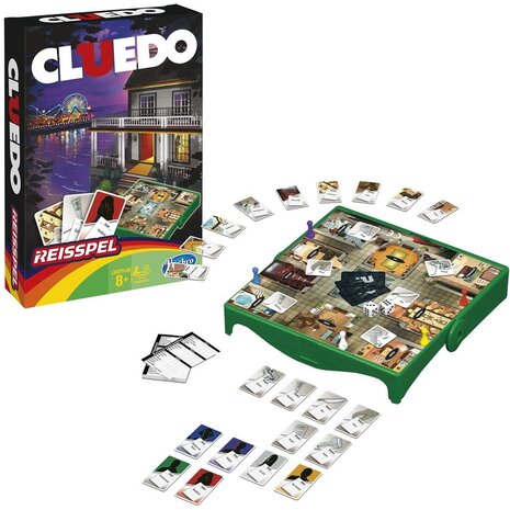 Hasbro Hasbro Gaming Cluedo - Reisspel Hasbro Hasbro Gaming Cluedo - Reisspel