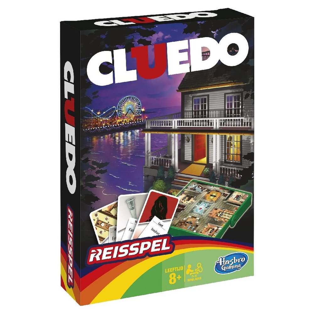 Hasbro Hasbro Gaming Cluedo - Reisspel Hasbro Hasbro Gaming Cluedo - Reisspel