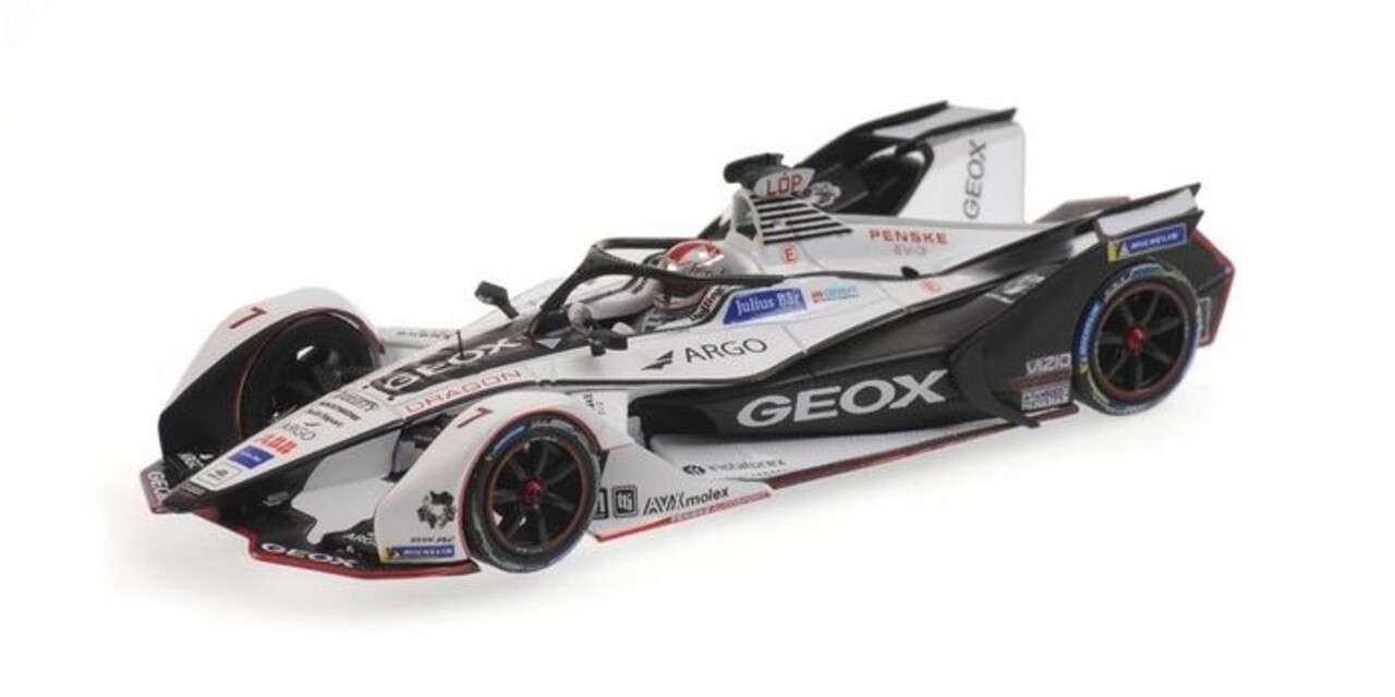 Formule E Season 5 Geox Dragon Jose Maria Lopez - 1:43 - Minichamps Formule E Season 5 Geox Dragon Jose Maria Lopez - 1:43 - Minichamps