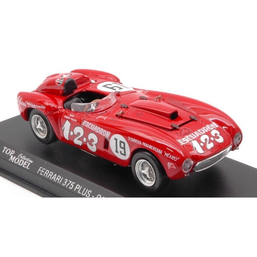 Ferrari Ferrari 375 Plus #19 Carrera Panamericana 1954 - 1:43 - Top Model Collection Ferrari Ferrari 375 Plus #19 Carrera Panamericana 1954 - 1:43 - Top Model Collection