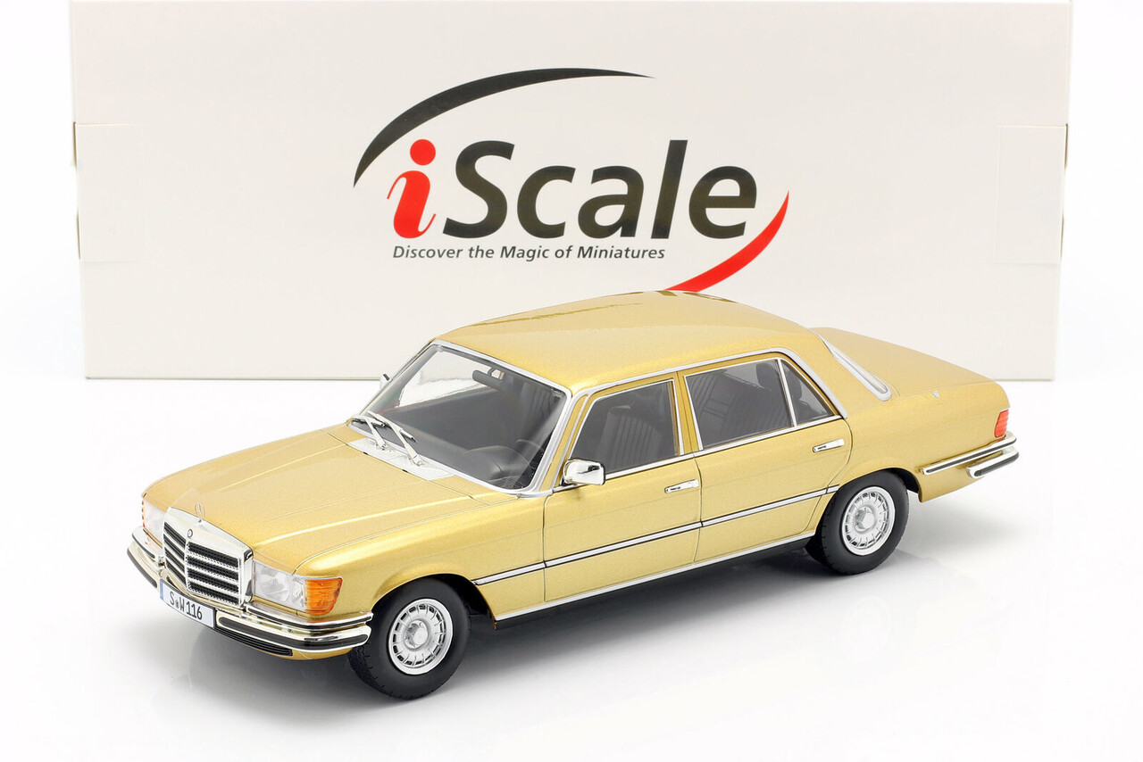 Mercedes-Benz Mercedes-Benz S-Class W116 450 SEL 6.9 - 1:18 - iScale
