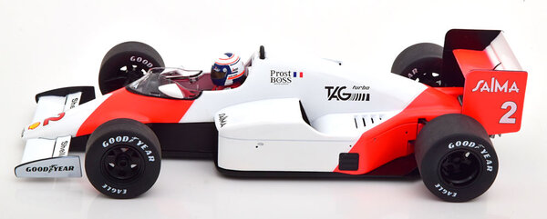 Formule 1 McLaren-TAG MP4-2B #2 Winner Monaco GP 1985 - 1:18 - Modelcar Group Formule 1 McLaren-TAG MP4-2B #2 Winner Monaco GP 1985 - 1:18 - Modelcar Group