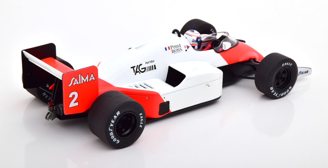 Formule 1 McLaren-TAG MP4-2B #2 Winner Monaco GP 1985 - 1:18 - Modelcar Group Formule 1 McLaren-TAG MP4-2B #2 Winner Monaco GP 1985 - 1:18 - Modelcar Group