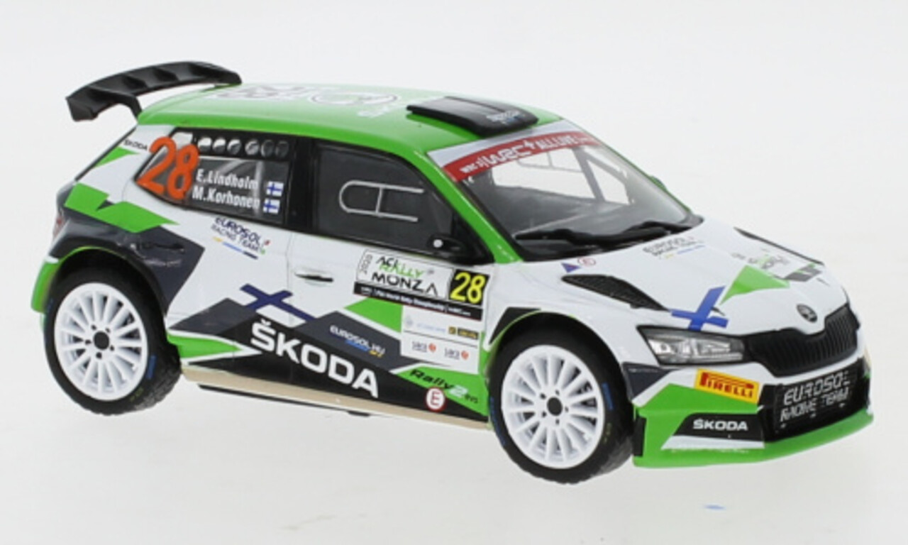 Skoda Skoda Fabia R5 EVO #28 Rally WM Rally Monza 2020 - 1:43 - IXO Models