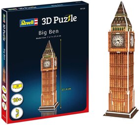 3D Puzzel Big Ben (13 Onderdelen) - Revell