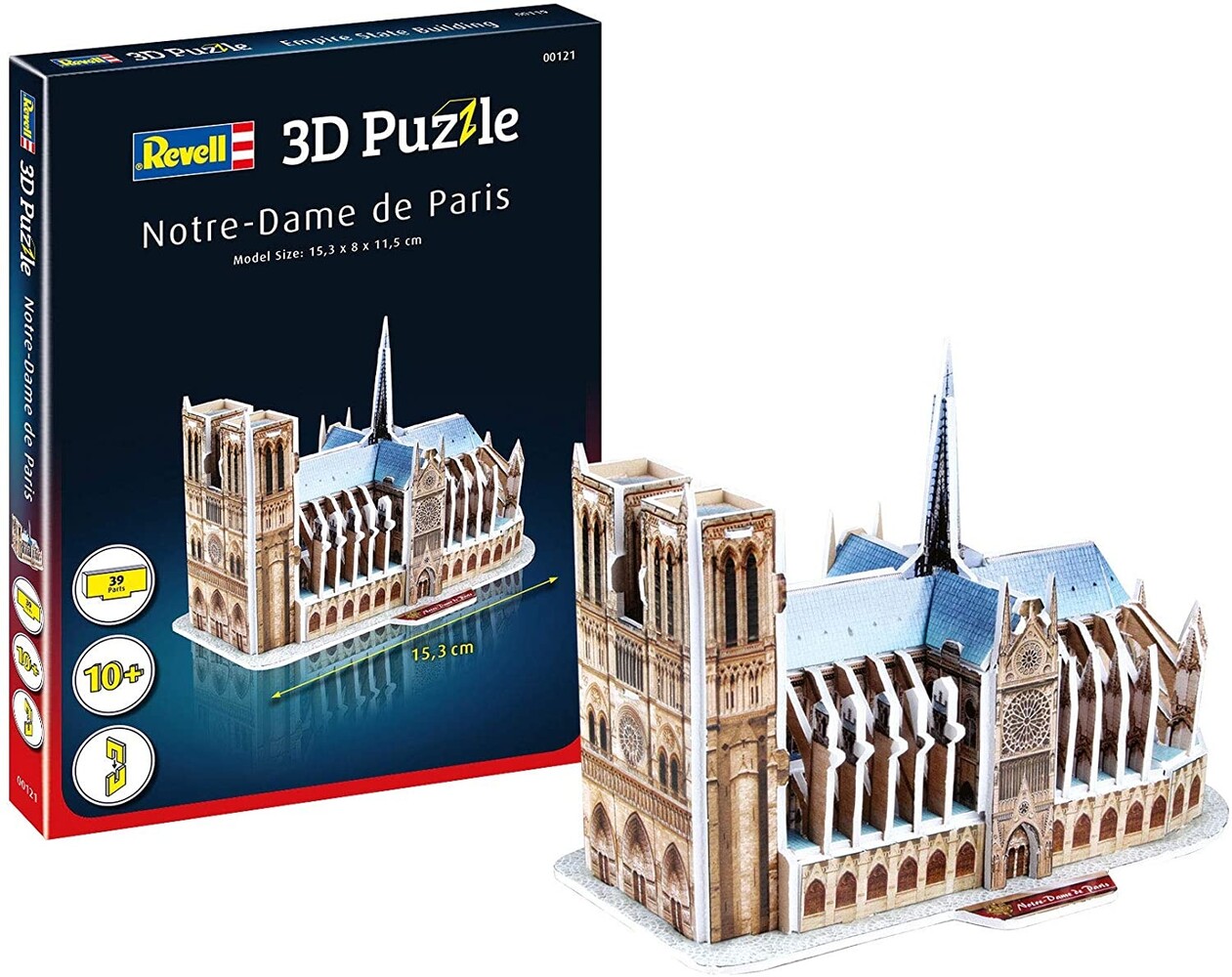 3D Puzzel Notre-Dame de Paris - Revell 3D Puzzel Notre-Dame de Paris - Revell