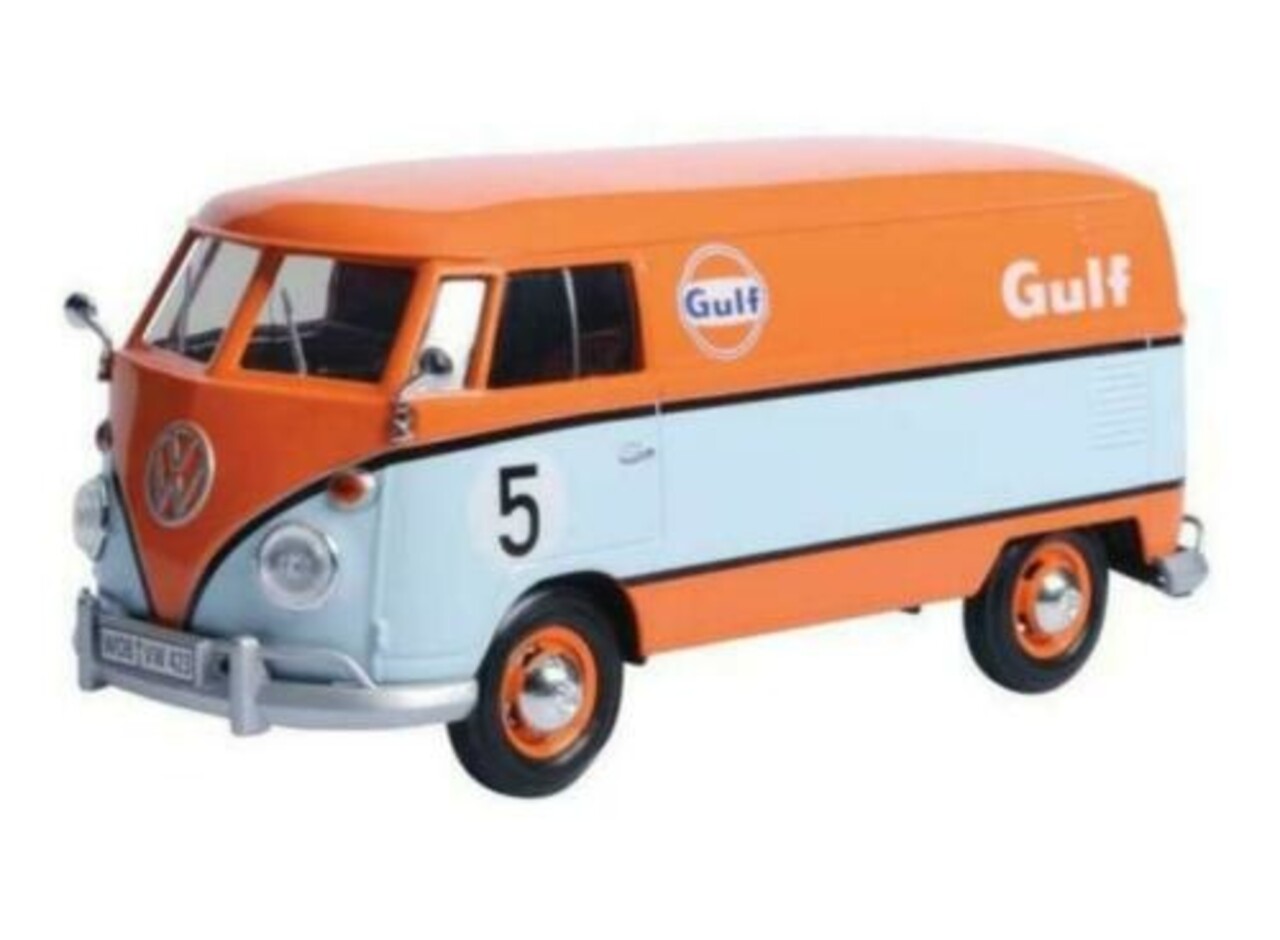 Volkswagen Volkswagen Type 2 (T1) Delivery Van #5 Gulf - 1:24 - Motor Max