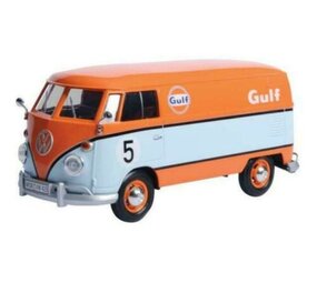 Volkswagen Volkswagen Type 2 (T1) Delivery Van #5 Gulf - 1:24 - Motor Max Volkswagen Volkswagen Type 2 (T1) Delivery Van #5 Gulf - 1:24 - Motor Max