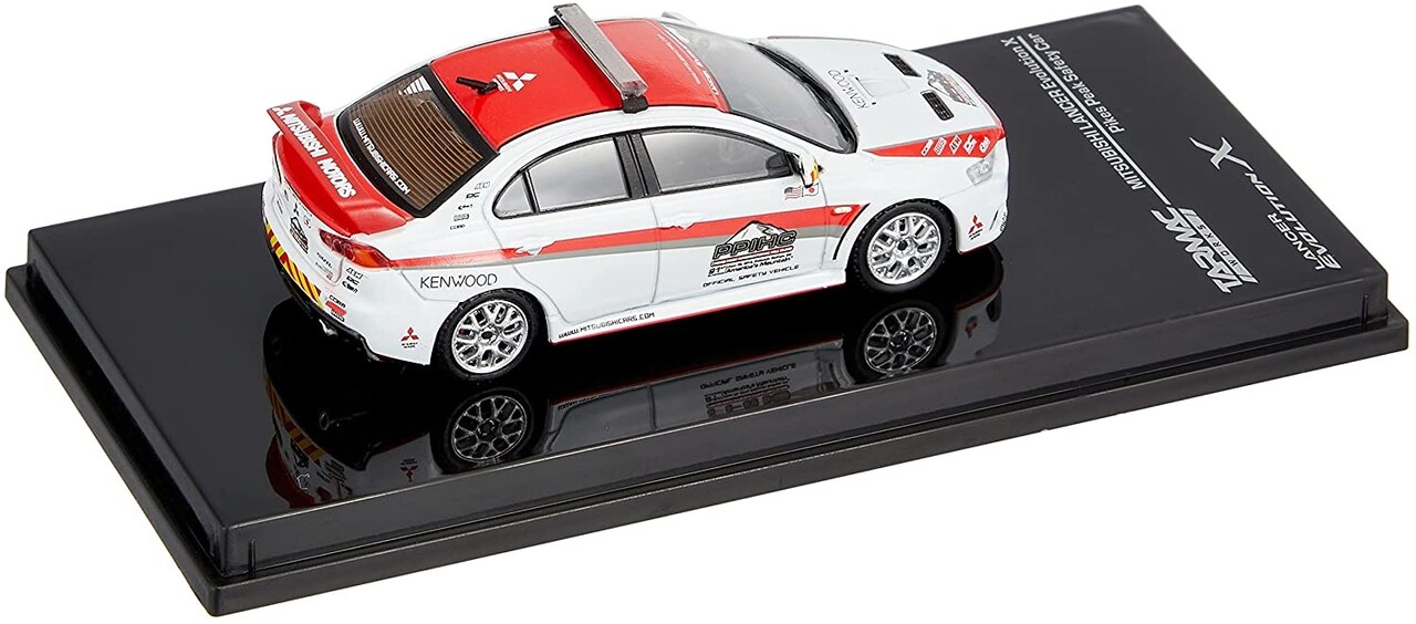 Mitsubishi Mitsubishi Lancer Evolution X Pikes Peak Safety Car - 1:64 - Tarmac Works Mitsubishi Mitsubishi Lancer Evolution X Pikes Peak Safety Car - 1:64 - Tarmac Works