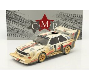 Audi Audi S1 #1 Winner Pikes Peak ''After Race Version'' 1987 - 1:18 - CMR Classic Model Replicars Audi Audi S1 #1 Winner Pikes Peak ''After Race Version'' 1987 - 1:18 - CMR Classic Model Replicars