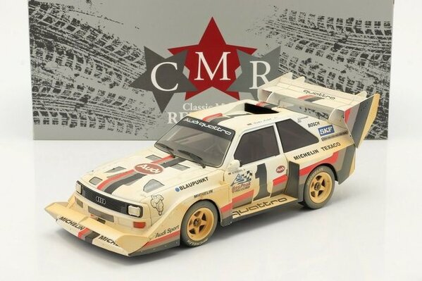Audi Audi S1 #1 Winner Pikes Peak ''After Race Version'' 1987 - 1:18 - CMR Classic Model Replicars
