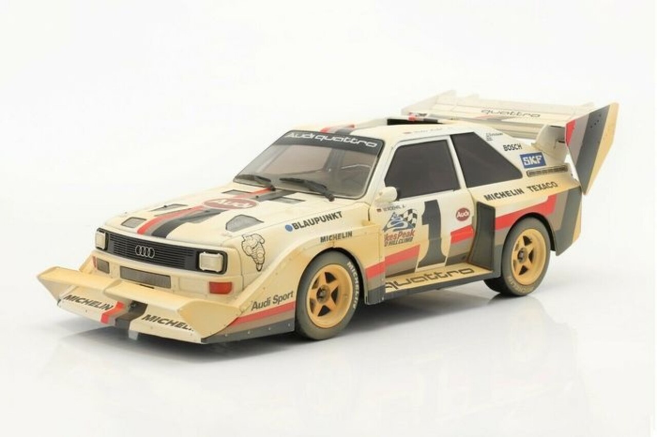 Audi Audi S1 #1 Winner Pikes Peak ''After Race Version'' 1987 - 1:18 - CMR Classic Model Replicars
