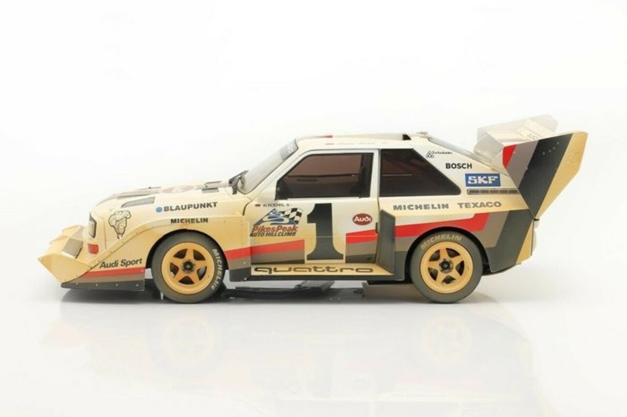Audi Audi S1 #1 Winner Pikes Peak ''After Race Version'' 1987 - 1:18 - CMR Classic Model Replicars