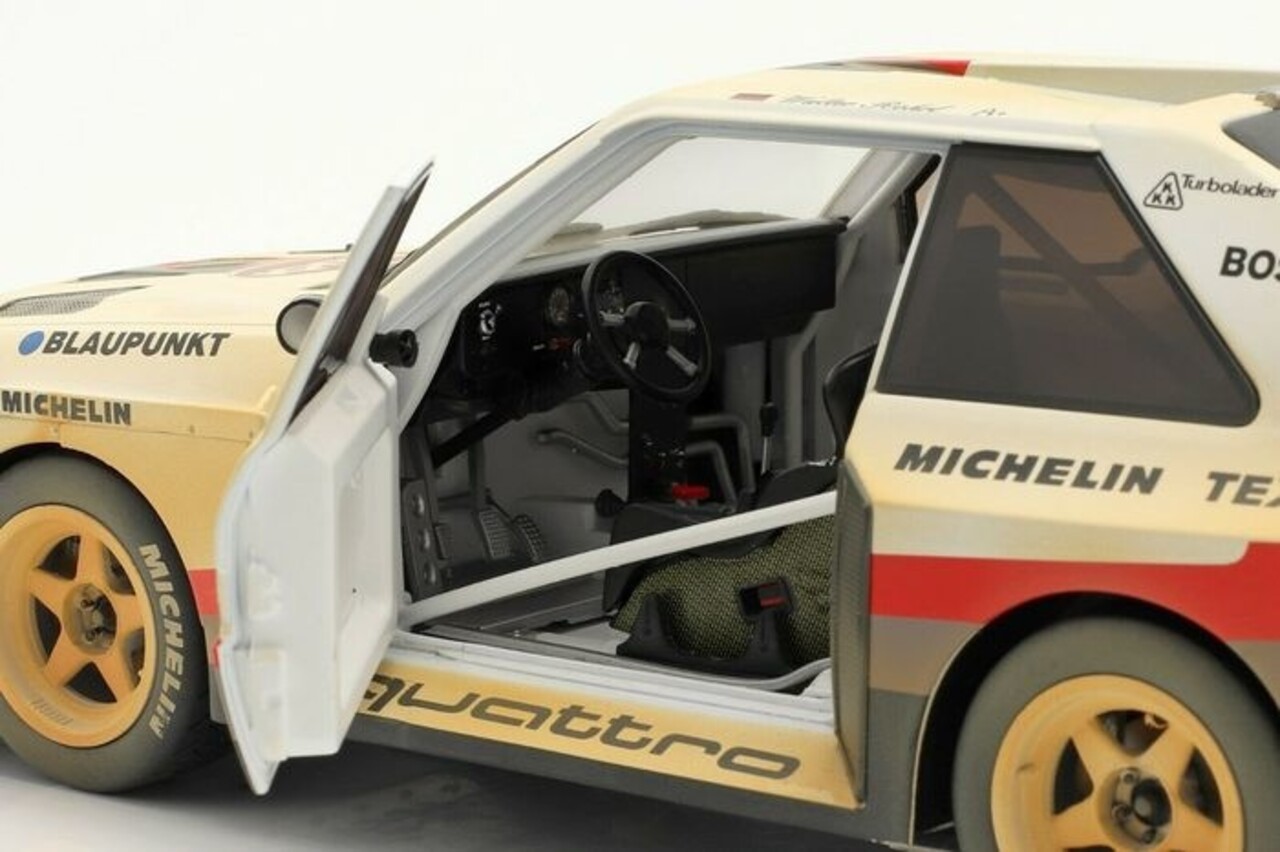 Audi Audi S1 #1 Winner Pikes Peak ''After Race Version'' 1987 - 1:18 - CMR Classic Model Replicars