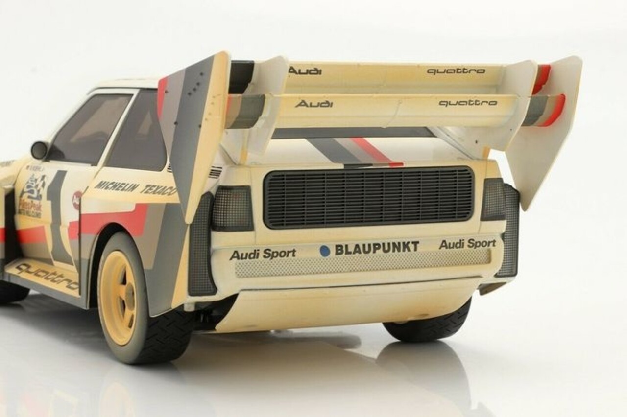 Audi Audi S1 #1 Winner Pikes Peak ''After Race Version'' 1987 - 1:18 - CMR Classic Model Replicars