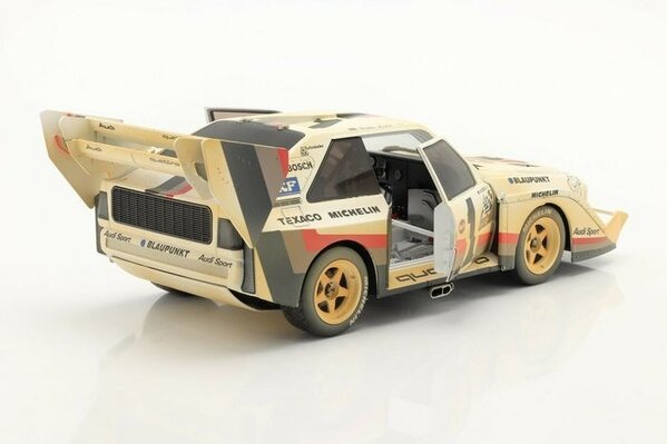 Audi Audi S1 #1 Winner Pikes Peak ''After Race Version'' 1987 - 1:18 - CMR Classic Model Replicars