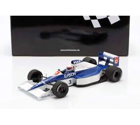 Formule 1 Tyrrell Ford 018 #3 6th Place USA GP 1990 - 1:18 - Minichamps Formule 1 Tyrrell Ford 018 #3 6th Place USA GP 1990 - 1:18 - Minichamps