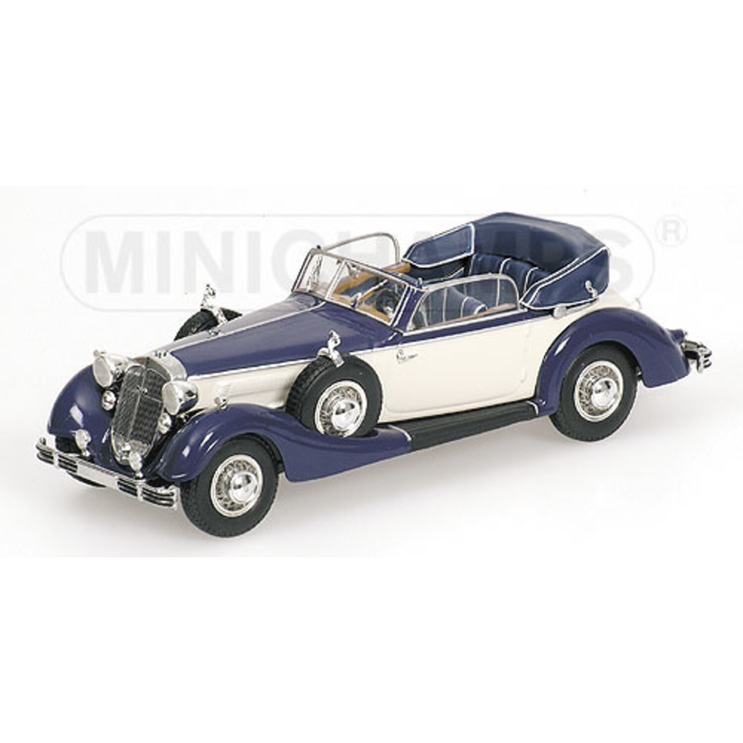 即日出荷 Horch 853A カブリオレ 1938 1/43 ブルー