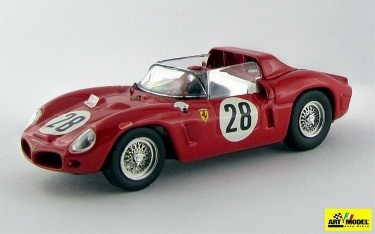 Ferrari Ferrari Dino 246 SP Spider 2.4L V6 #28 Team Spa Ferrari Sefac 24H Le Mans 1962 - 1:43 - Art Model Ferrari Ferrari Dino 246 SP Spider 2.4L V6 #28 Team Spa Ferrari Sefac 24H Le Mans 1962 - 1:43 - Art Model