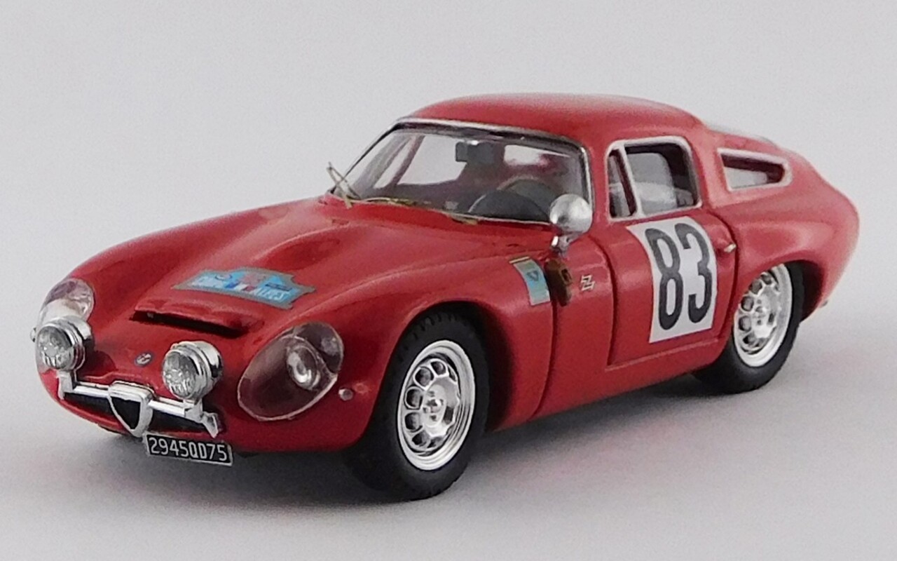 Alfa Romeo Alfa Romeo TZ1 #83 Winner Coupe des Alpes (France) 1964 - 1:43 - Best Model Alfa Romeo Alfa Romeo TZ1 #83 Winner Coupe des Alpes (France) 1964 - 1:43 - Best Model
