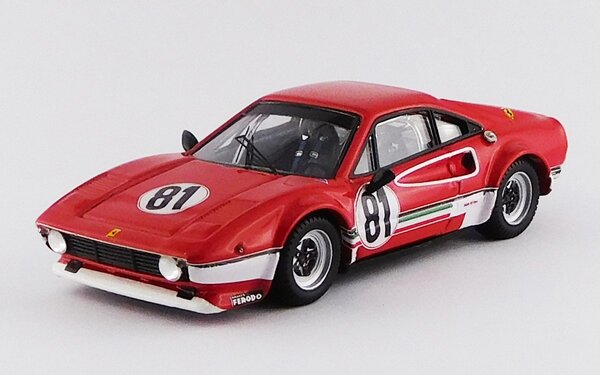 Ferrari Ferrari 308 GTB LM #81 Benelux Zolder (Belgium) 1976 - 1:43 - Best Model Ferrari Ferrari 308 GTB LM #81 Benelux Zolder (Belgium) 1976 - 1:43 - Best Model