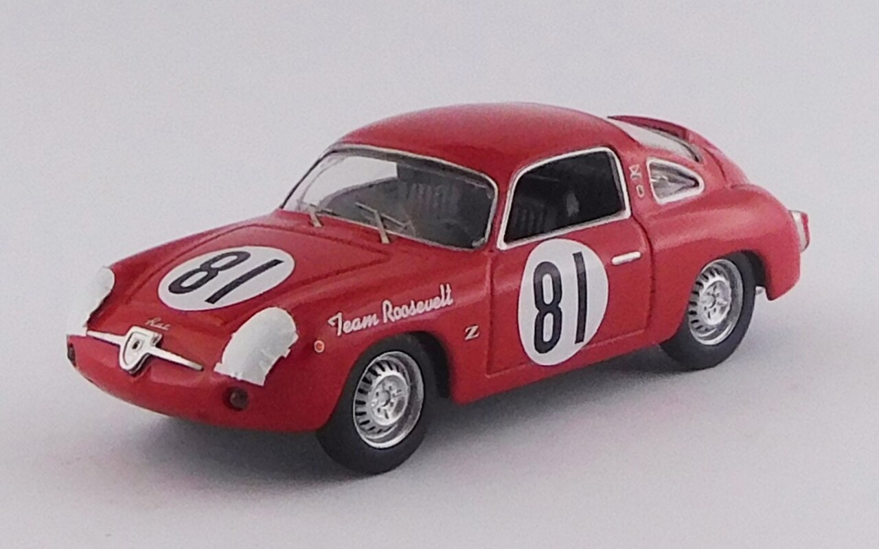 Fiat Fiat Abarth 750 #81 Record Monza SCCA National Cumberland 1959 - 1:43 - Best Model Fiat Fiat Abarth 750 #81 Record Monza SCCA National Cumberland 1959 - 1:43 - Best Model