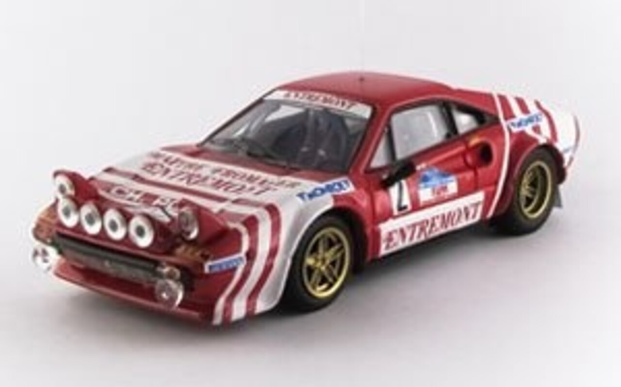 Ferrari Ferrari 308 GTB GR.4 (Night Version) #2 Winner Rally Targa Florio (Sicily) 1981 - 1:43 - Best Model Ferrari Ferrari 308 GTB GR.4 (Night Version) #2 Winner Rally Targa Florio (Sicily) 1981 - 1:43 - Best Model