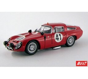 Alfa Romeo Alfa Romeo TZ1 #41 24H Le Mans 1964 - 1:43 - Best Model Alfa Romeo Alfa Romeo TZ1 #41 24H Le Mans 1964 - 1:43 - Best Model