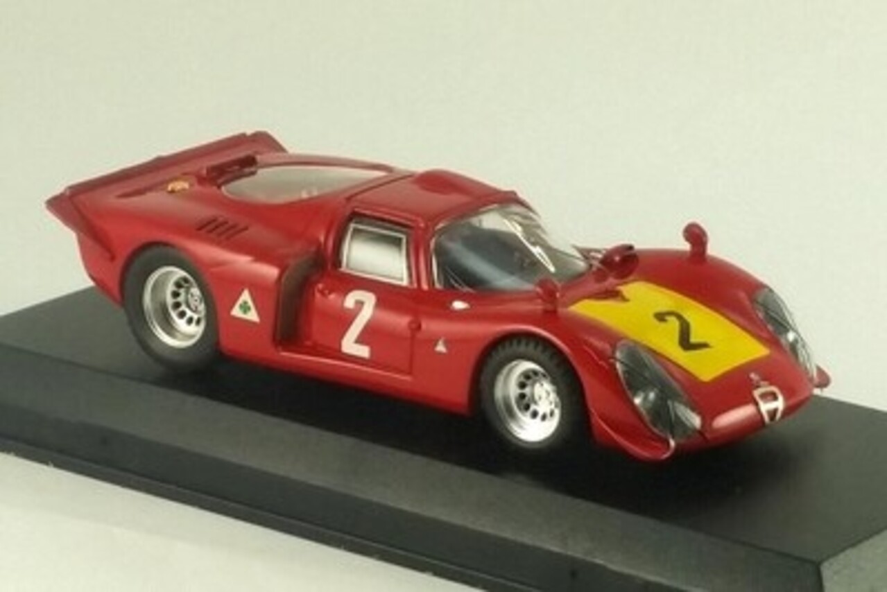 Alfa Romeo Alfa Romeo 33.2 #2 Imola (Italy) 1968 - 1:43 - Best Model Alfa Romeo Alfa Romeo 33.2 #2 Imola (Italy) 1968 - 1:43 - Best Model
