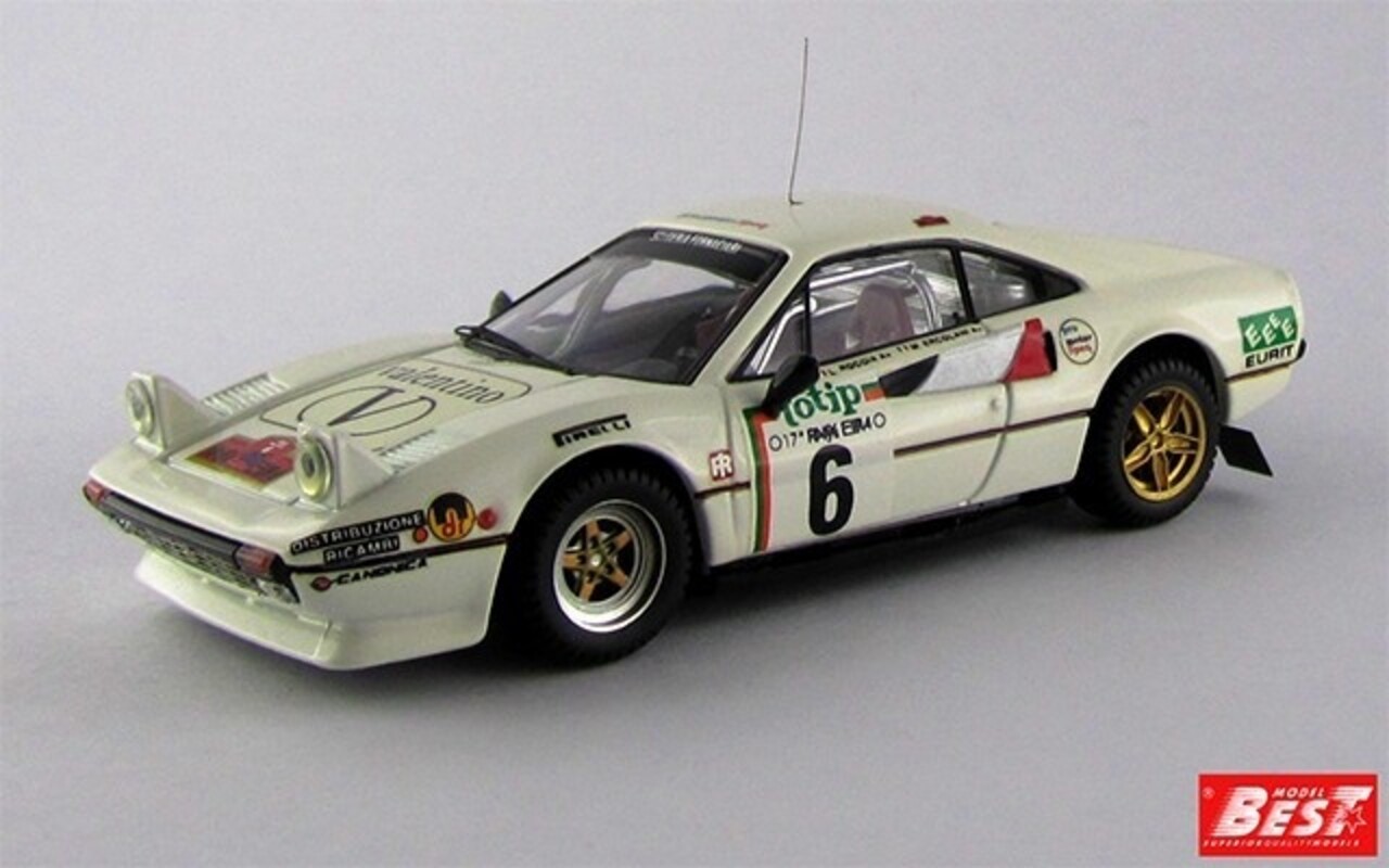 Ferrari Ferrari 308 GTB #6 Rally Elba 1985 - 1:43 - Best Model Ferrari Ferrari 308 GTB #6 Rally Elba 1985 - 1:43 - Best Model