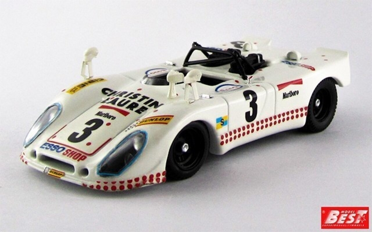 Porsche Porsche 908/2 Flunder #3 24H Le Mans 1975 - 1:43 - Best Model Porsche Porsche 908/2 Flunder #3 24H Le Mans 1975 - 1:43 - Best Model
