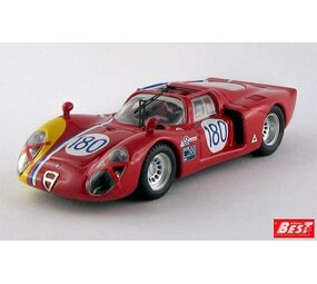 Alfa Romeo Alfa Romeo 33.2 #180 Targa Florio (Sicily) 1968 - 1:43 - Best Model Alfa Romeo Alfa Romeo 33.2 #180 Targa Florio (Sicily) 1968 - 1:43 - Best Model