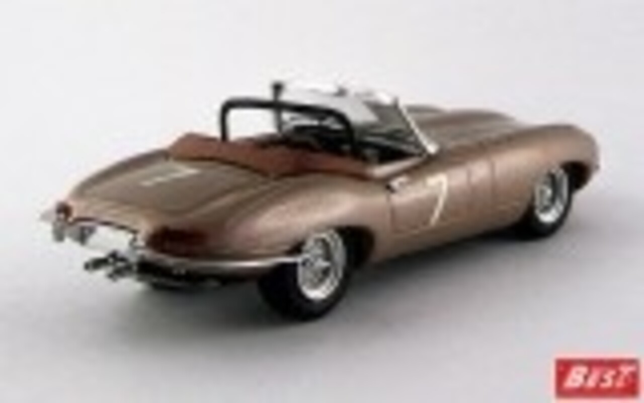 Jaguar Jaguar E-Type Spider #7 Del Mar (USA) 1961 - 1:43 - Best Model Jaguar Jaguar E-Type Spider #7 Del Mar (USA) 1961 - 1:43 - Best Model
