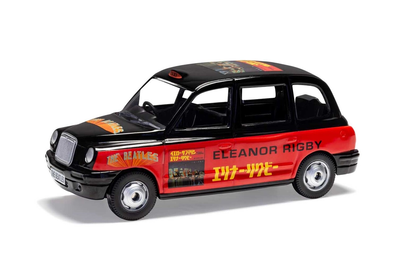 Austin Austin London Taxi LTI TX4 RHD 2014 The Beatles 'Yellow Submarine' Eleanor Rigby - 1:36  - Corgi
