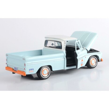 Chevrolet Chevrolet C10 Fleetside Pick-Up 'Gulf' 1966 - 1:24 - Motor Max