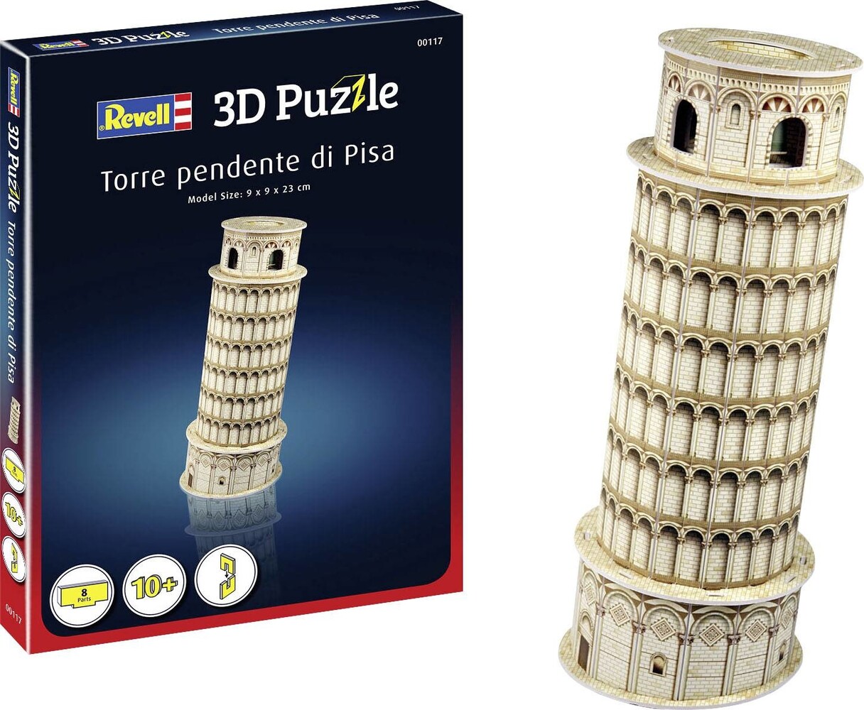 3D Puzzle Torre Pendente Di Pisa - Revell