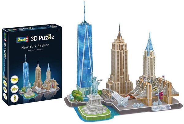 3D Puzzel New York Skyline - Revell 3D Puzzel New York Skyline - Revell