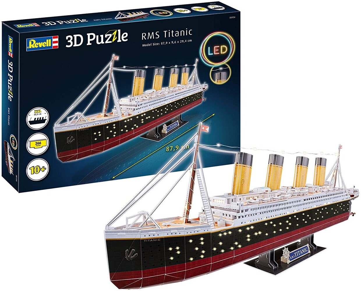 3D Puzzle RMS Titanic + LED - Revell 3D Puzzle RMS Titanic + LED - Revell