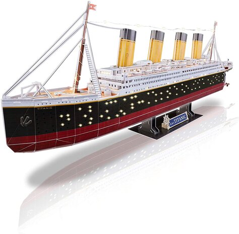 3D Puzzel RMS Titanic + LED - Revell 3D Puzzel RMS Titanic + LED - Revell