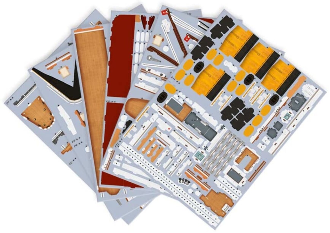 3D Puzzel RMS Titanic + LED - Revell 3D Puzzel RMS Titanic + LED - Revell