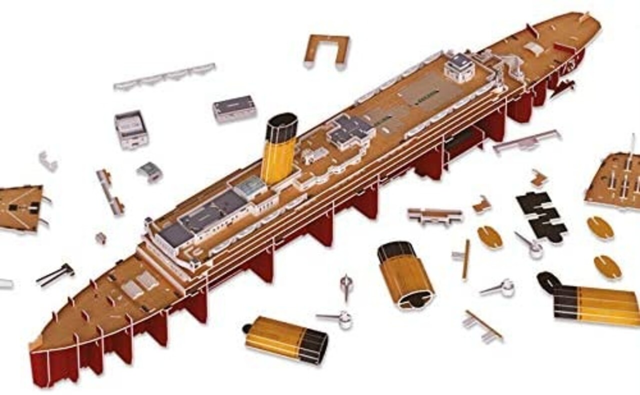 3D Puzzle RMS Titanic + LED - Revell 3D Puzzle RMS Titanic + LED - Revell