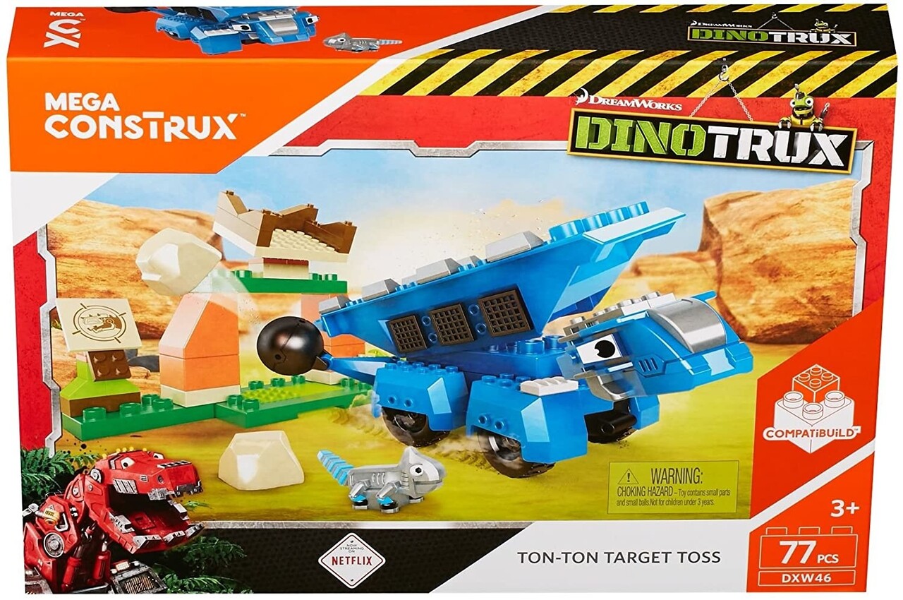Mattel Mega Construx Dinotrux - Ton-Ton Target Toss - Mattel Mattel Mega Construx Dinotrux - Ton-Ton Target Toss - Mattel