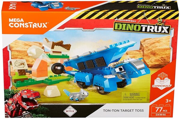 Mattel Mega Construx Dinotrux - Ton-Ton Target Toss - Mattel Mattel Mega Construx Dinotrux - Ton-Ton Target Toss - Mattel