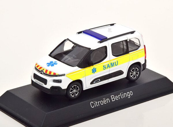 Citroen Citroen Berlingo Ambulance 'Urgent Medical Aid Service' (SAMU) 2020 - 1:43 - Norev Citroen Citroen Berlingo Ambulance 'Urgent Medical Aid Service' (SAMU) 2020 - 1:43 - Norev