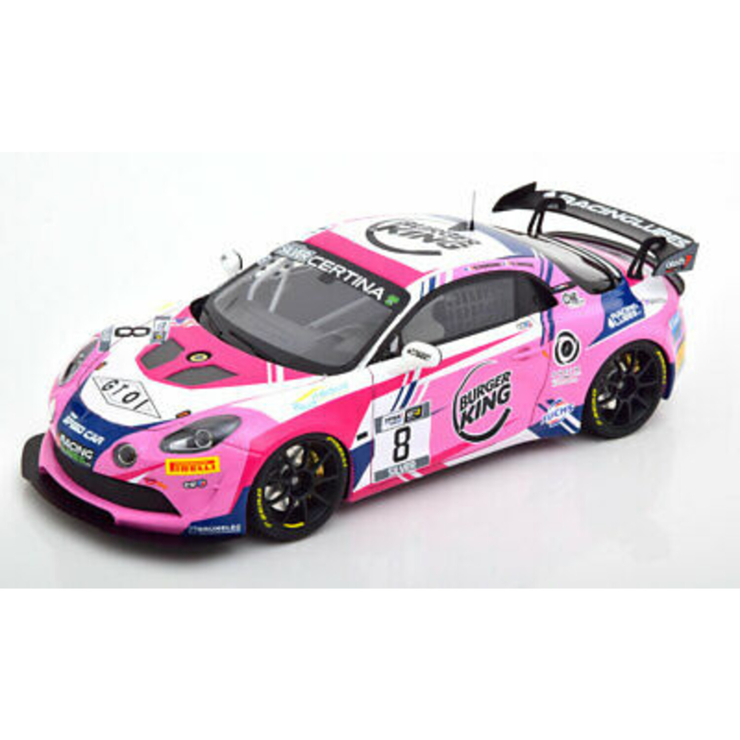 アルピーヌ A110 GT4#8 2020 ミニカー1/18 新品 OTM1149 OTTO 1/18 アルピーヌ A110 GT4 Evo GT4