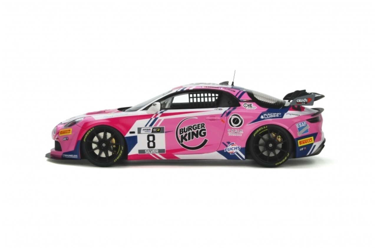 Alpine A110 GT4 #8 Team Speed Car 2020 - 1:18 - Otto Mobile